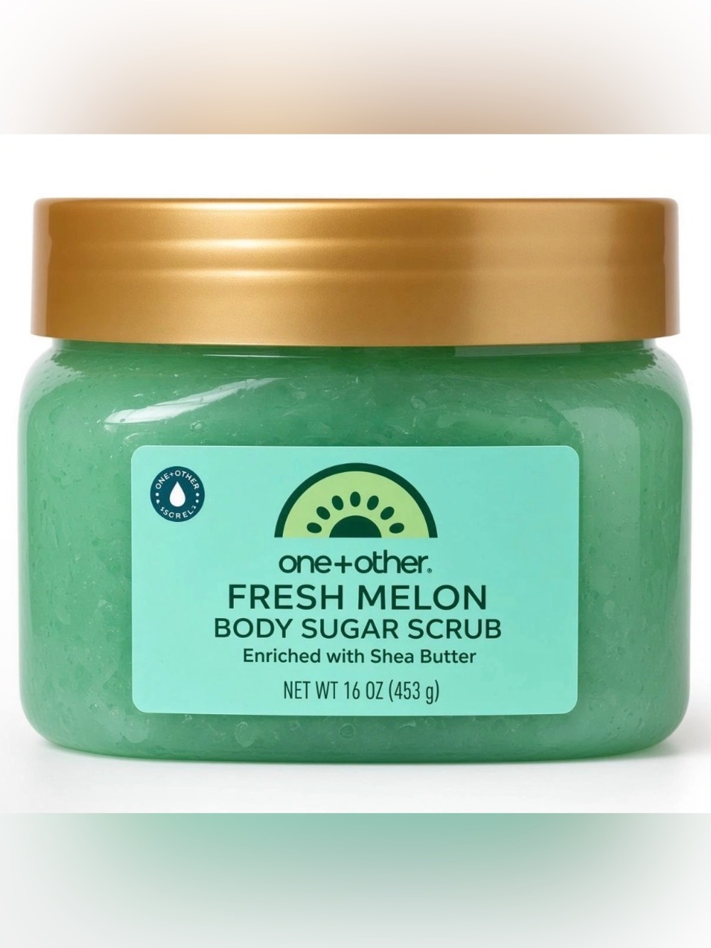 Fresh Melon Body Sugar Scrub – Green
